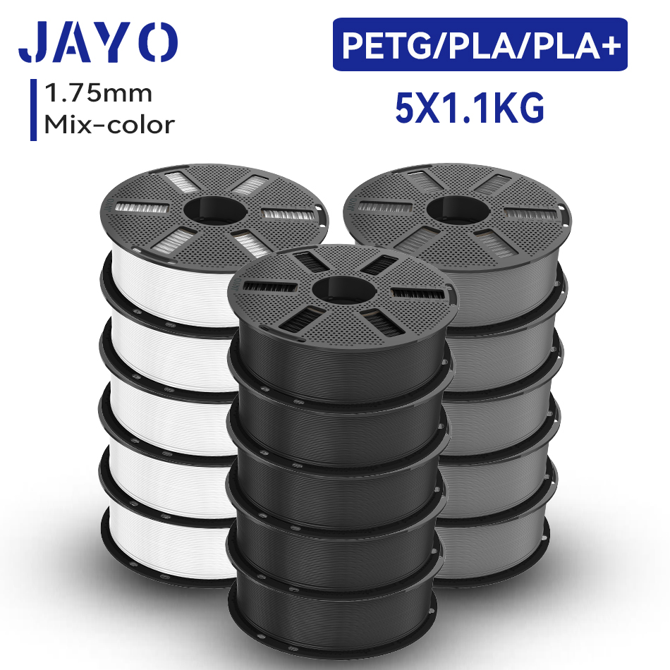 3D Printing Nylon - Filamento para Impressora 3D JAYO PETG/PLA/PLA
