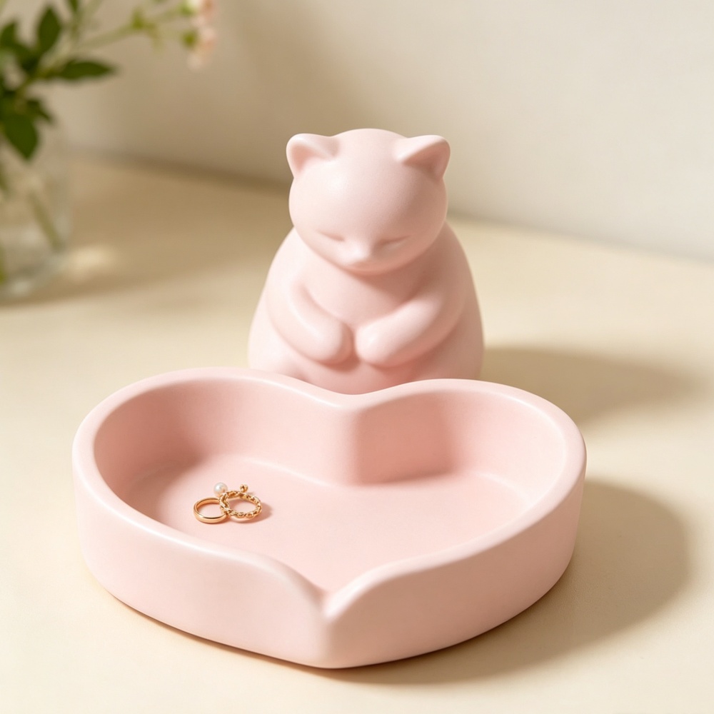 3D Printing Ring Holder - Bandeja de Joias em Formato de