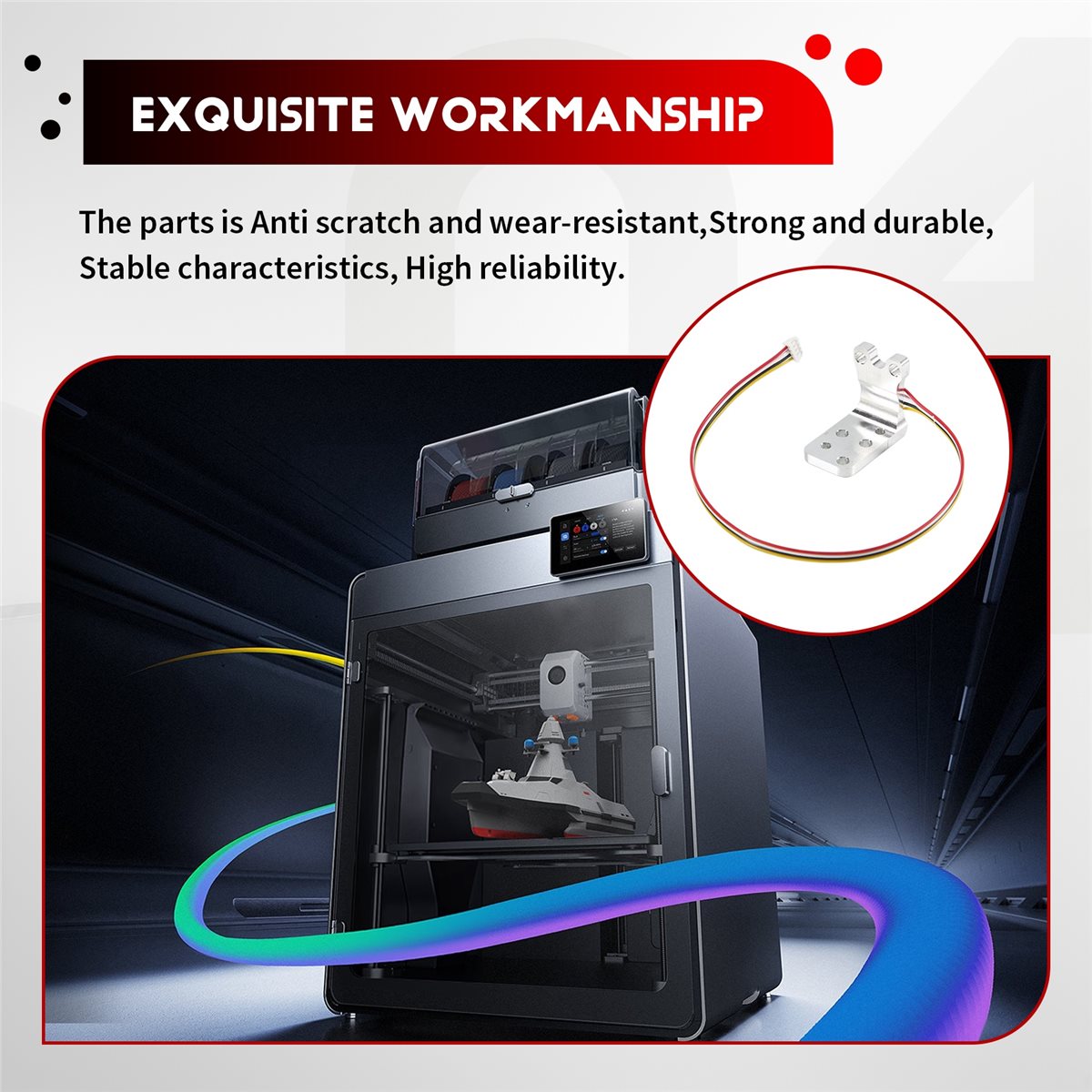 3D Printing Workshop - Sensor de Nivelamento L70A de Alta