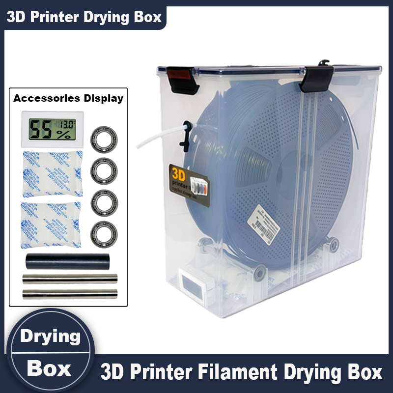 3D Printing Nylon - Caixa de Armazenamento de Filamento 3D
