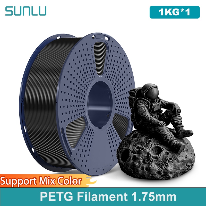 3D Printing Nylon Filament - Sunlu 1 rolo de filamento transparente