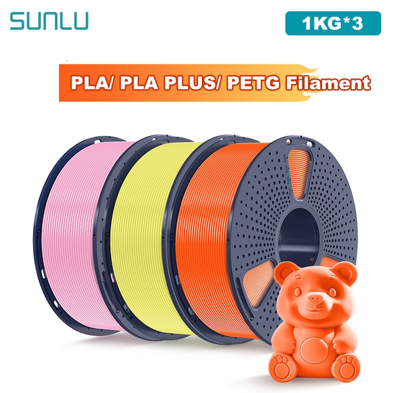 3D Printing Nylon Filament - Sunlu 3kg filamento 3d pla/pla plus/petg