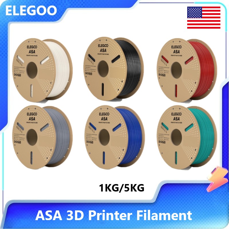 Asa Filament Outdoor - Filamento para Impressão 3D ELEGOO ASA