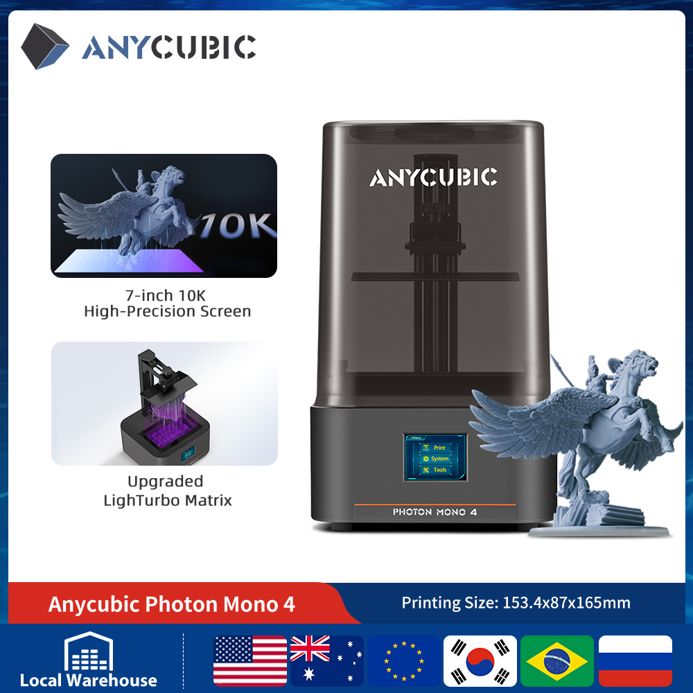 3D Printing Uv Sensitive Resin - Pré-venda ANYCUBIC Photon Mono 4 AE