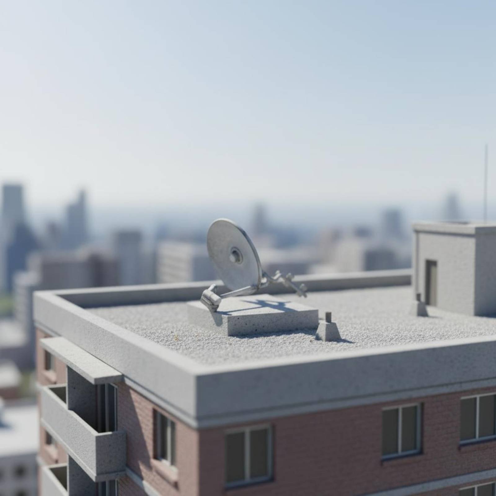 3D Printing Resin - 4 Peças de Antenas de Satélite
