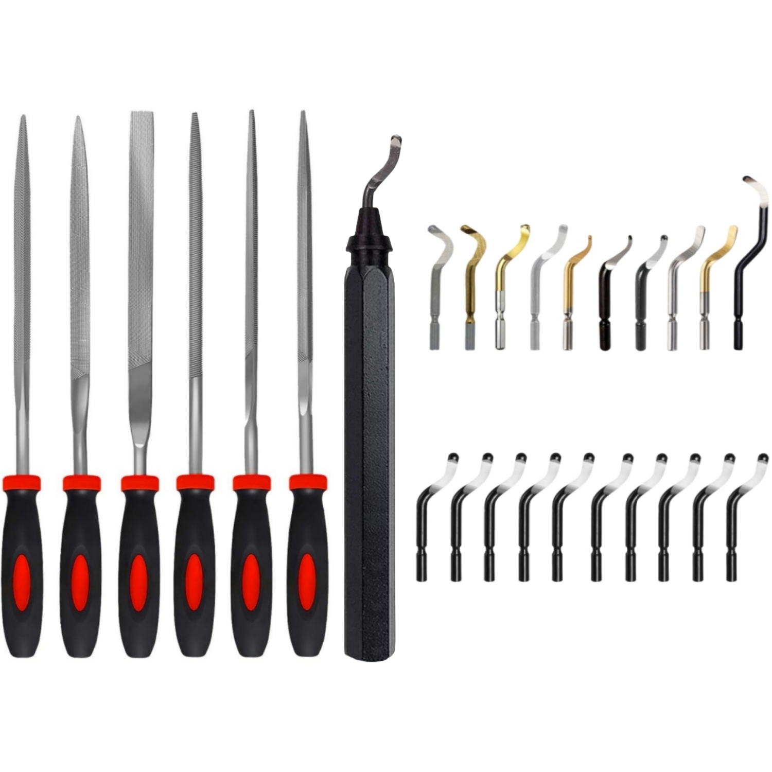 3D Printing Files - Conjunto de Ferramentas de Desbaste com