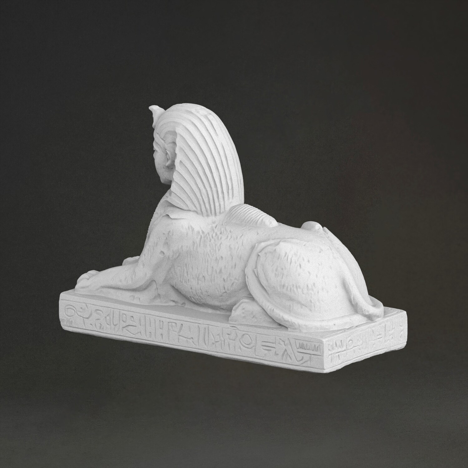Escultura de esfinge, impressa - 3D Printing Resin avaliação e preço