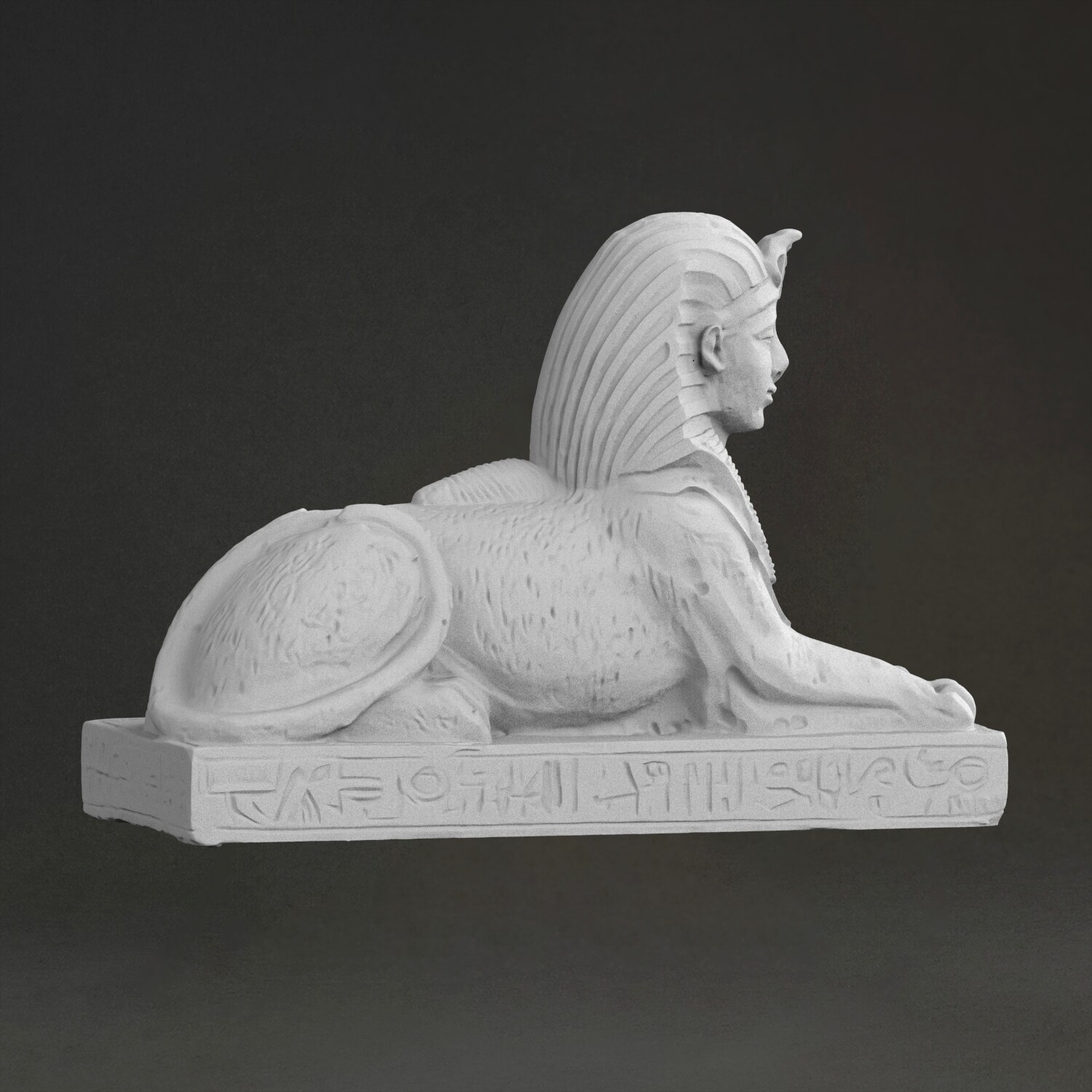 Escultura de esfinge, impressa - 3D Printing Resin avaliação e preço
