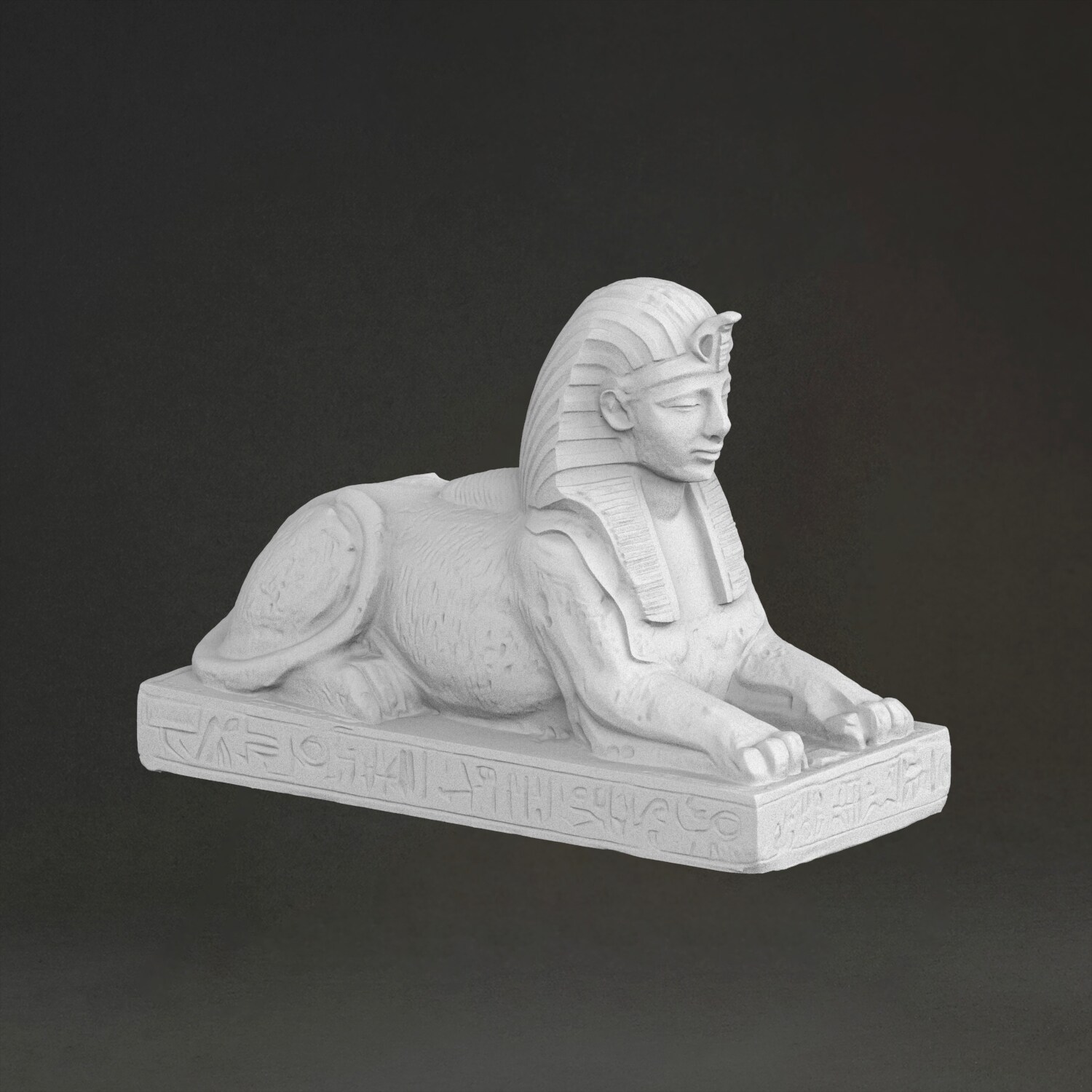 Escultura de esfinge, impressa - 3D Printing Resin avaliação e preço