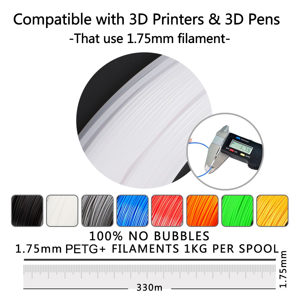 Filamento 3D SUNLU 10KG PETG 1 - 3D Printing Nylon avaliação e preço