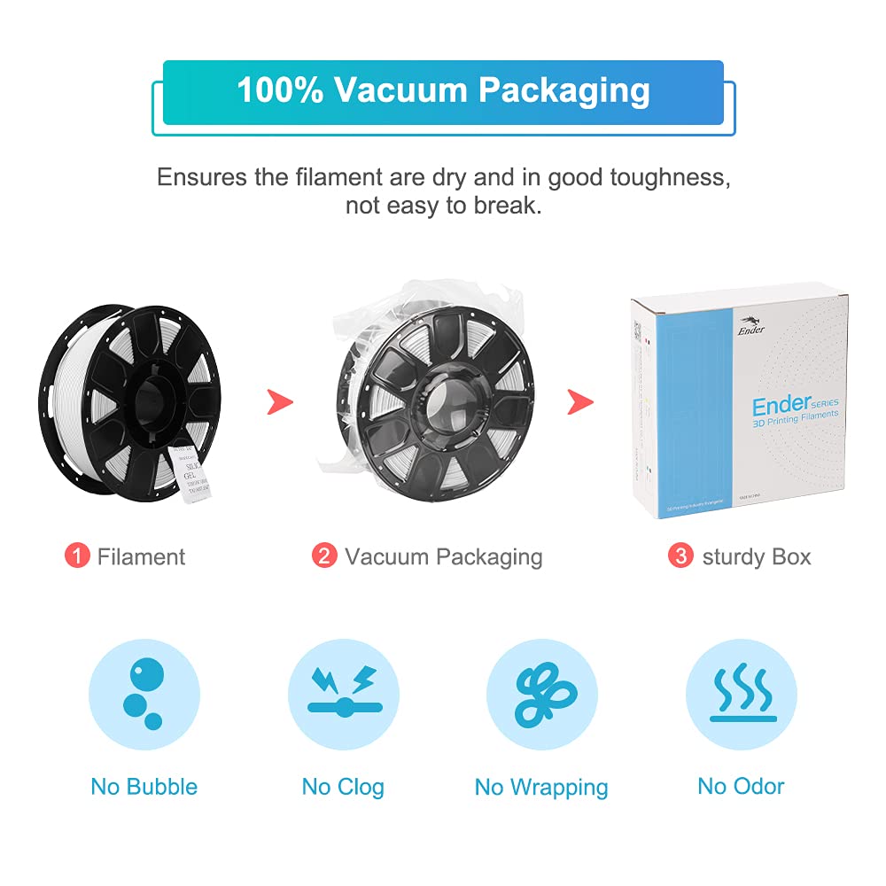 Filamento PLA CREALITY 3D 1KG  - 3D Printing Nylon Filament avaliação e preço