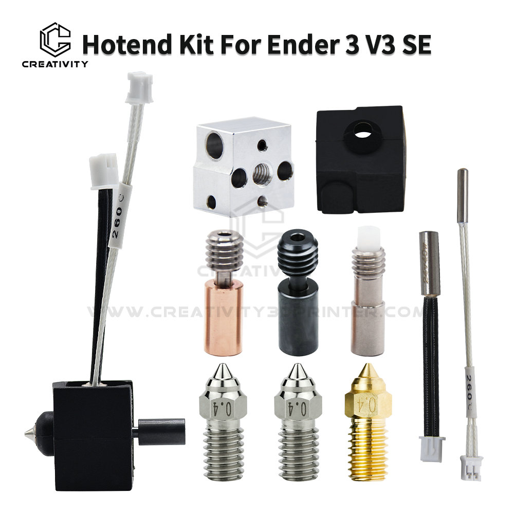 Kit hotend para ender 3 v3 se  - 3D Printing Titanium avaliação e preço