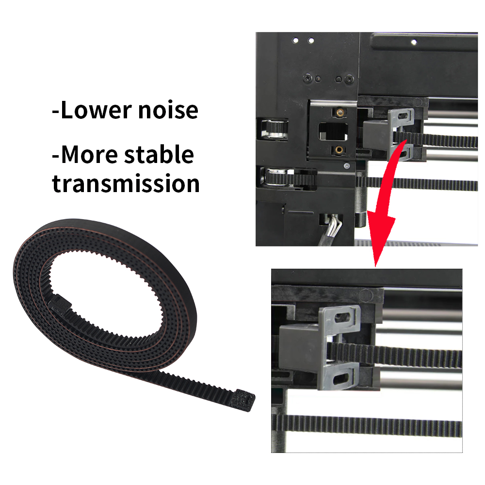 Correia Síncrona de Fibra de V - 3D Printing X Axis avaliação e preço