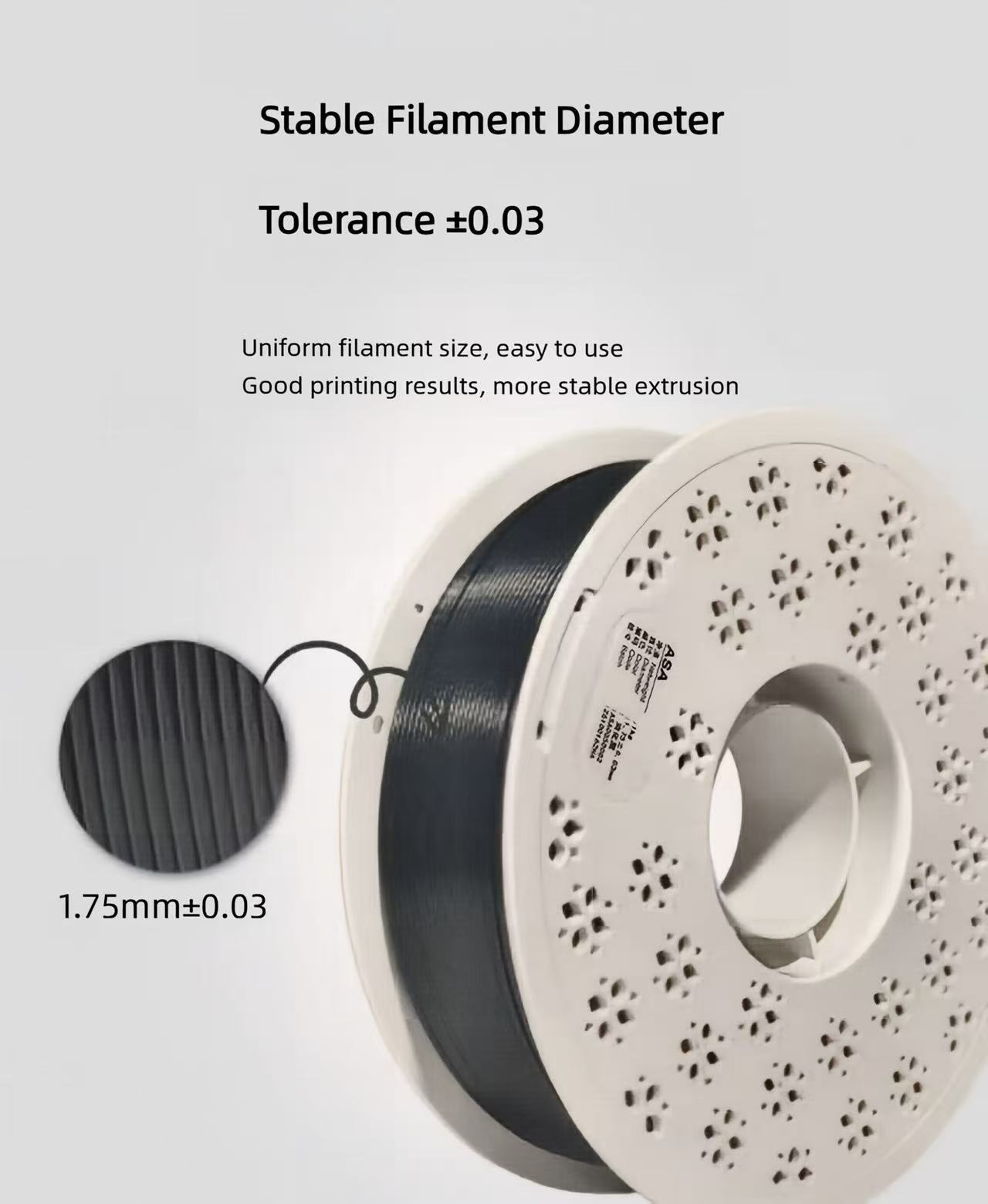 Filamento ASA 1.75mm 1KG Resis - Asa Filament Outdoor avaliação e preço