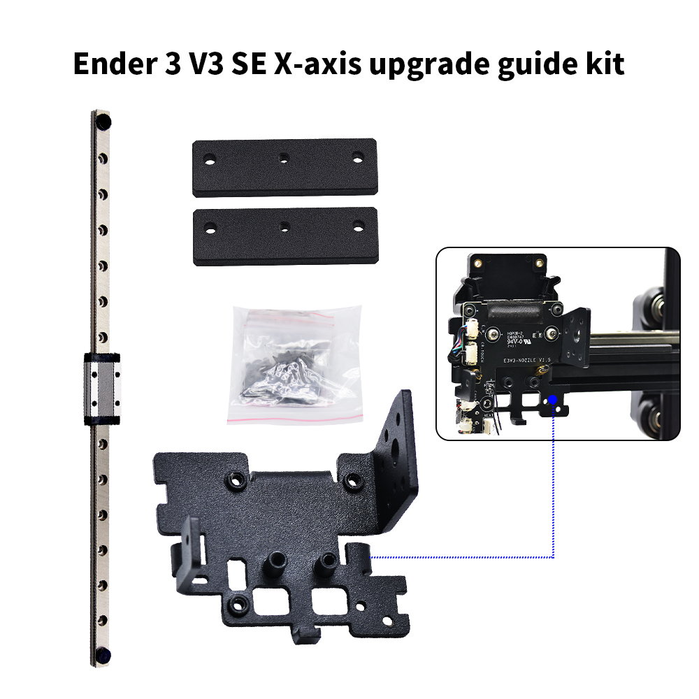 Kit de Guia Linear Dupla Ender - 3D Printing X Axis avaliação e preço