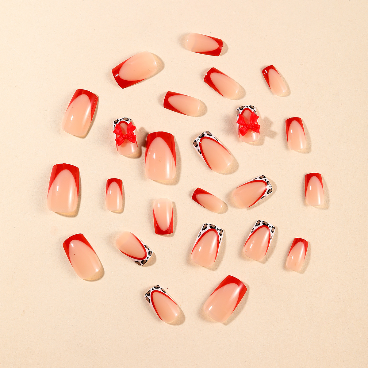 24 pçs vermelho estilo francês - 3D Printing Resin avaliação e preço