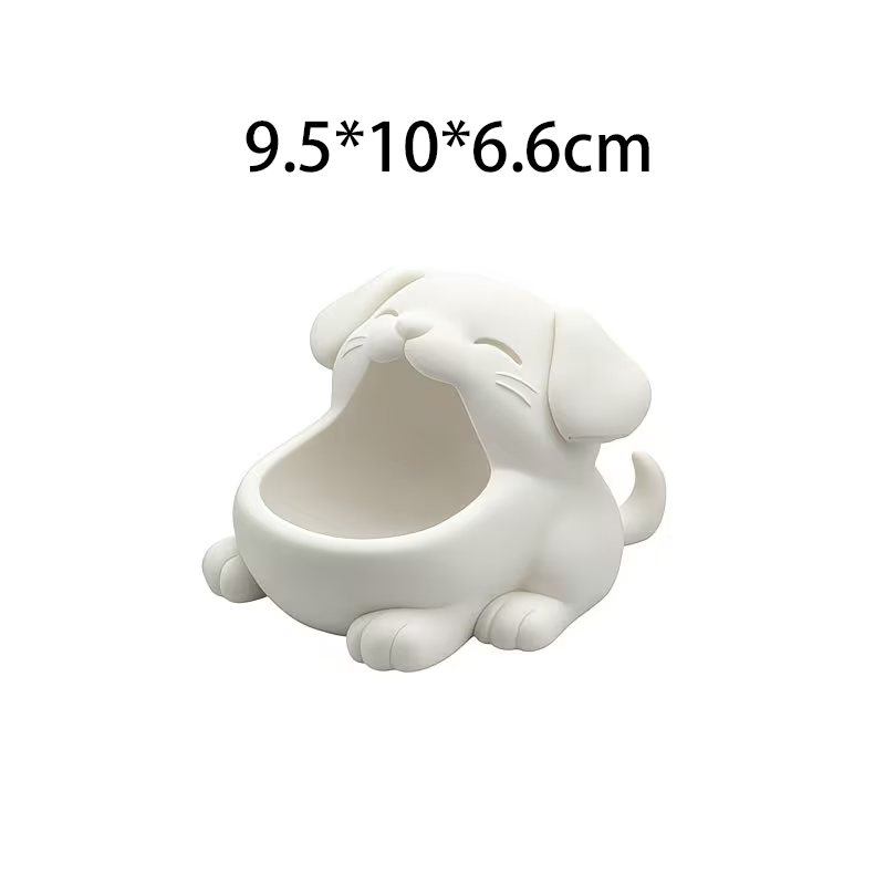 Estátua de Cachorro com Boca A - 3D Printing Ring Holder avaliação e preço
