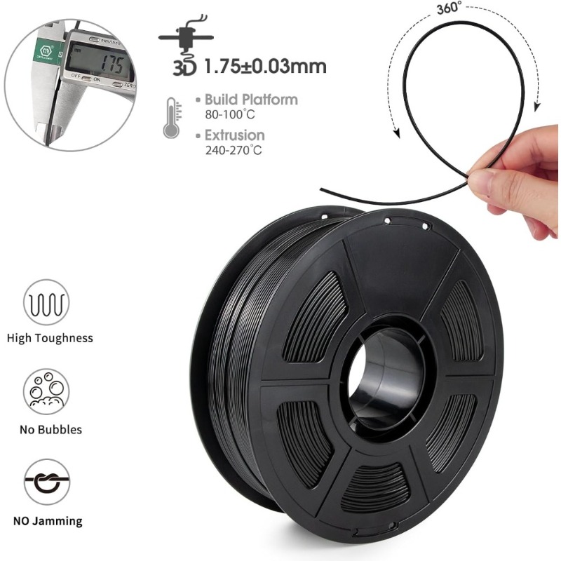 Filamento ASA 10kg Pacote Resi - Asa Filament Outdoor avaliação e preço