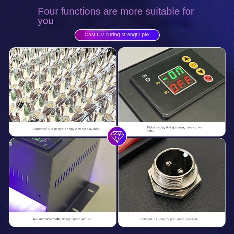 3600w 405nm uv led lâmpada de  - 3D Printing Uv Sensitive Resin avaliação e preço