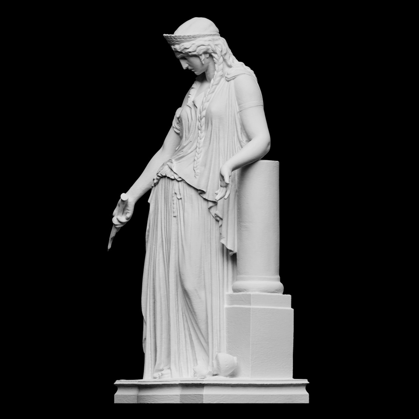 Escultura “Medea”, material de - 3D Printing Resin avaliação e preço