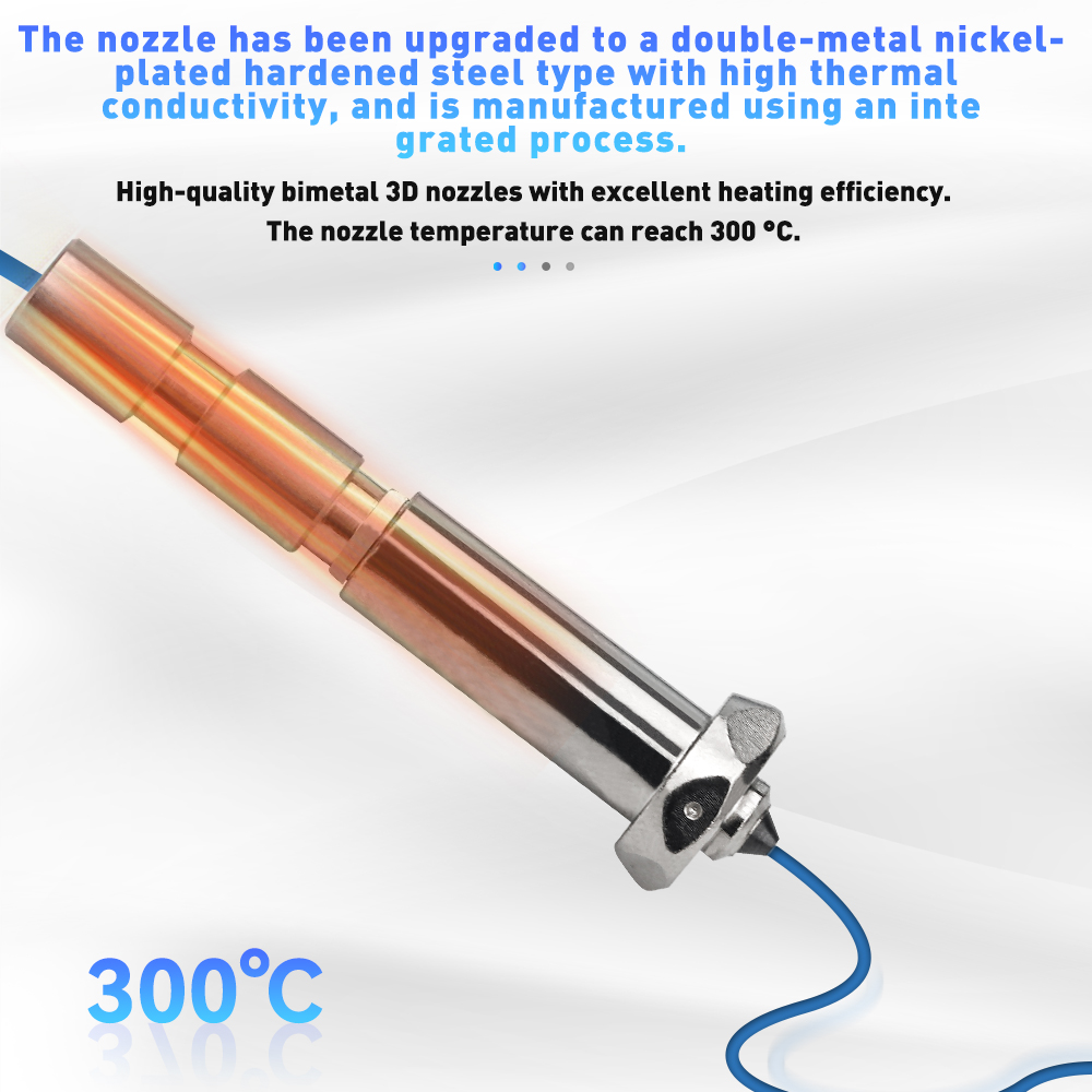 Para Anycubic Kobra 3 Max Hote - Nozzle 0.4Mm Hardened avaliação e preço