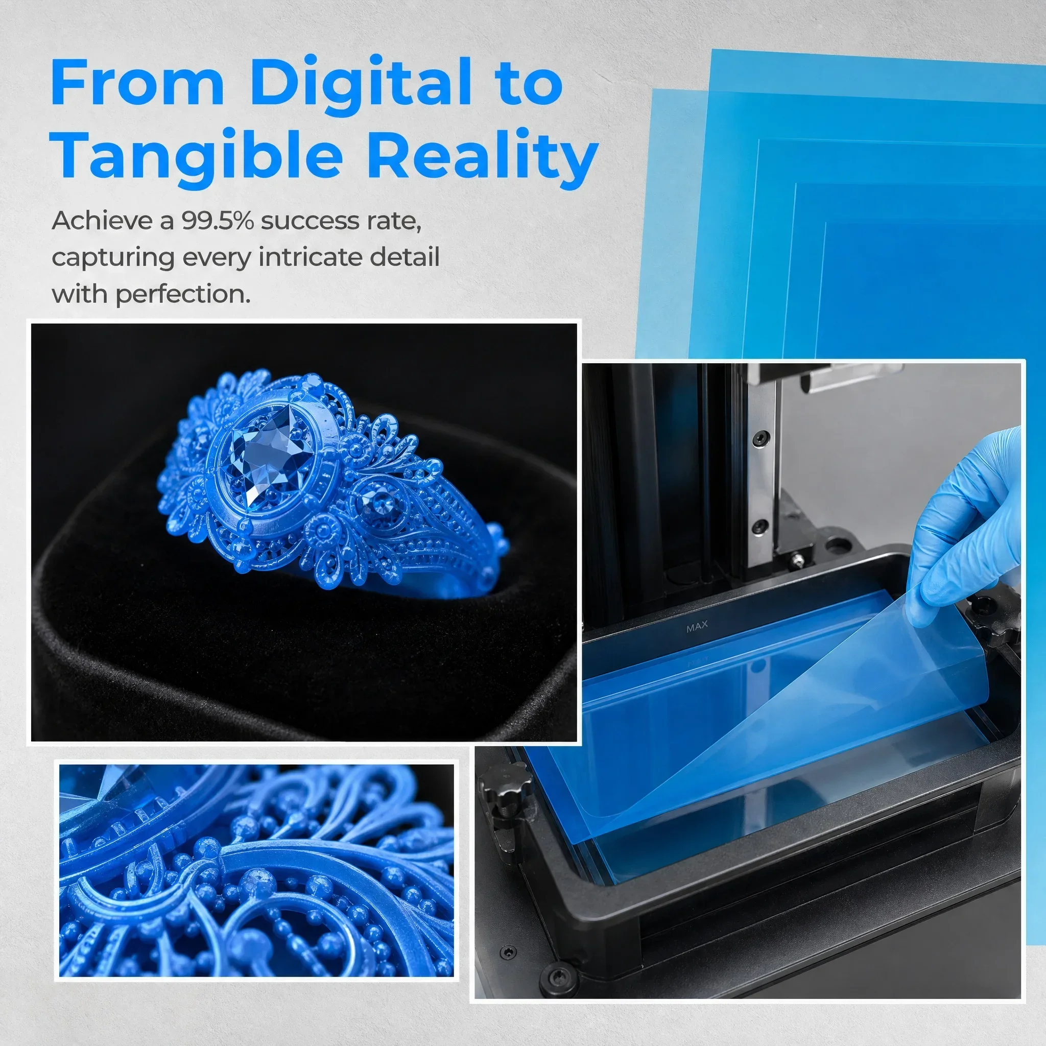 Filme de Liberação NFEP (PFA)  - 3D Printing Uv Sensitive Resin avaliação e preço