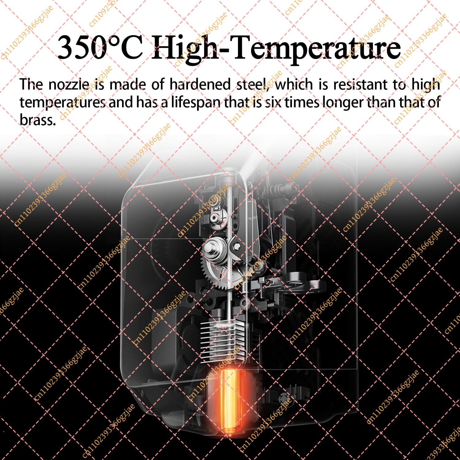 Kit de Bicos de Aço Temperado  - Nozzle 0.4Mm Hardened avaliação e preço