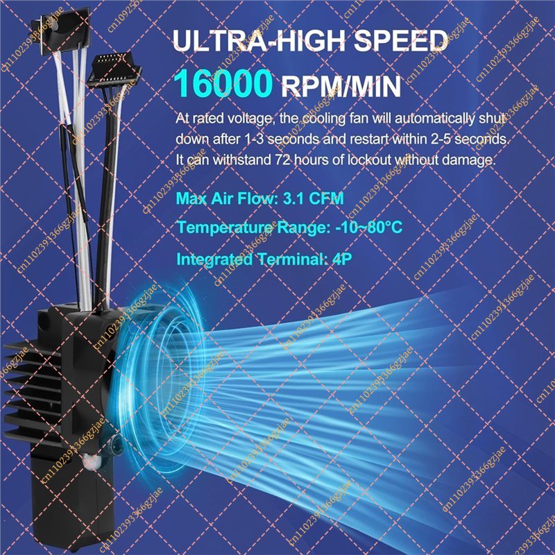 Kit Hotend FY XB para Bambu La - Nozzle 0.4Mm Hardened avaliação e preço