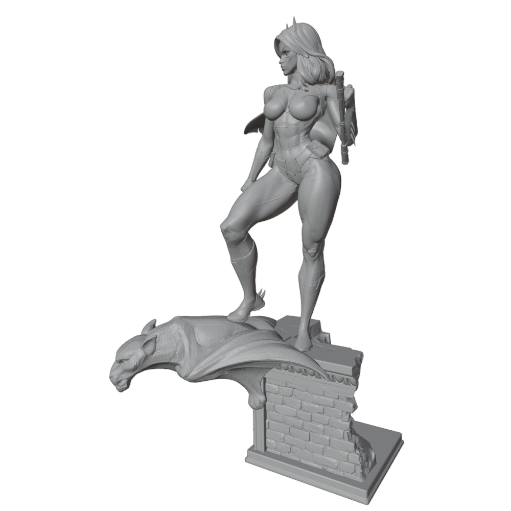 Estátua de personagem de anime - 3D Printing Liquid avaliação e preço