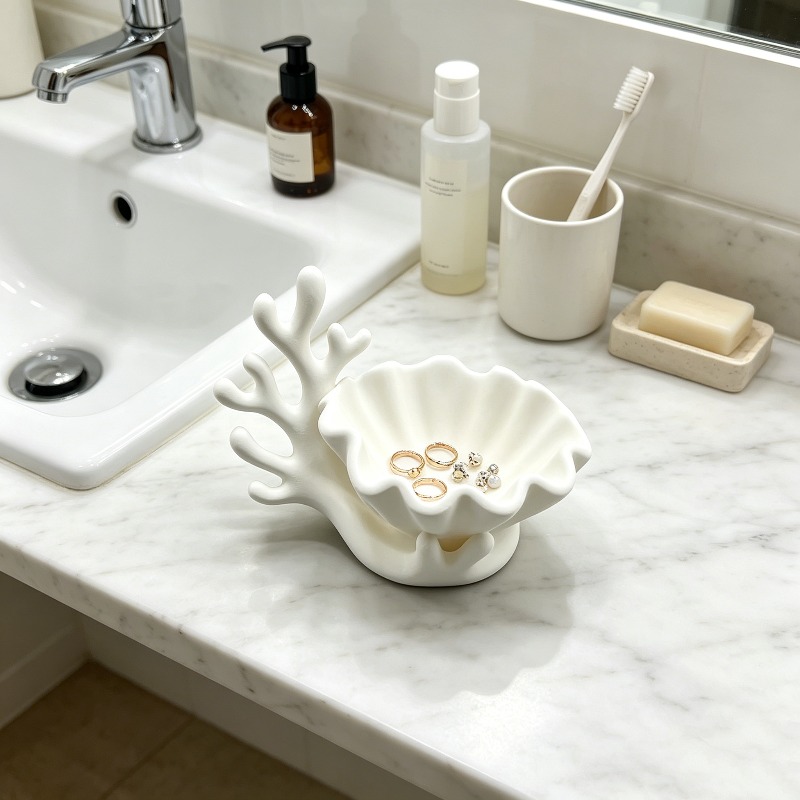 Bandeja Decorativa de Concha d - 3D Printing Ring Holder avaliação e preço