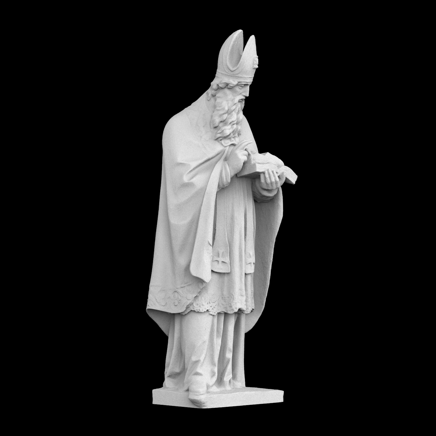 Escultura de São Ulrich, mater - 3D Printing Resin avaliação e preço