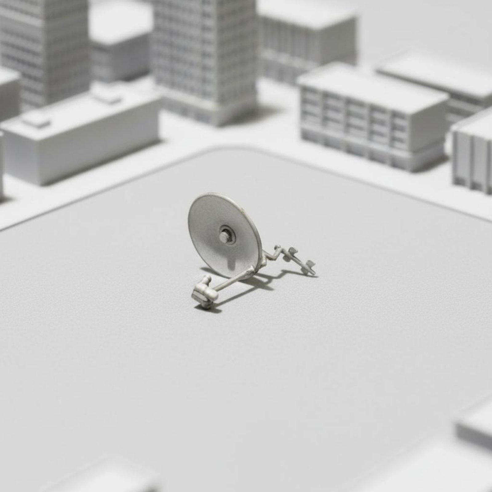 4 Peças de Antenas de Satélite - 3D Printing Resin avaliação e preço