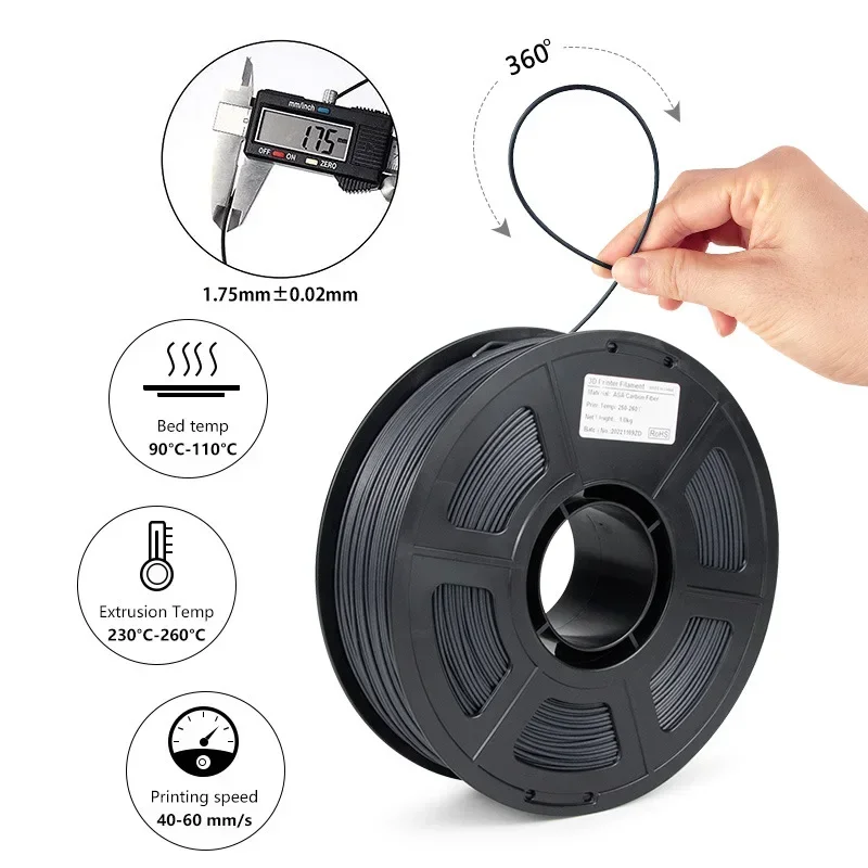 Filamento de Fibra de Carbono  - Asa Filament Outdoor avaliação e preço