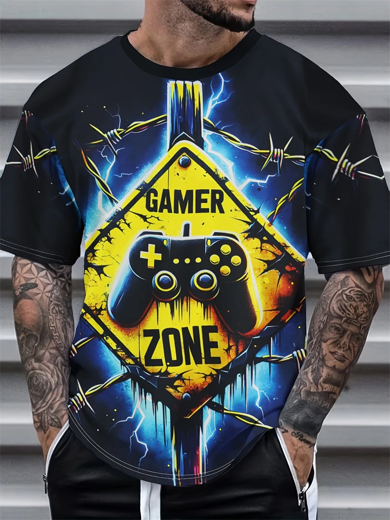 Camiseta Masculina Gamer Zone  - 3D Printing Zone avaliação e preço